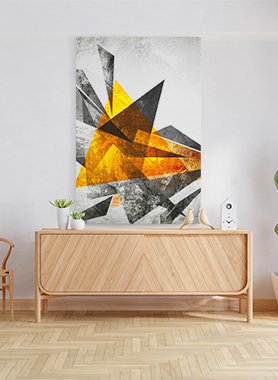 Abstract Desen Kanvas Tablo