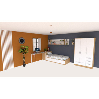 Olla Compact Can Çocuk Genç Yatak Odası Takımı MDF