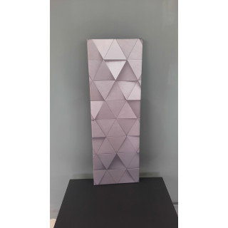 10030DI Abstract 3 Boyut Görsel Dikey İnce Kanvas Tablo (Outlet) - 30x90 CM