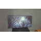  14749YD Gece Gökyüzü Görseli Yatay Dar Kanvas Tablo (Outlet) - 100x50 CM