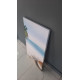 16612DD Kumsal / Sahil Görseli Dikey Dar Kanvas Tablo (Outlet) - 50x100 CM