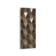 10013DI Abstract 3 Boyut Görsel Dikey İnce Kanvas Tablo