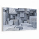 10015Y Abstract 3 Boyut Görsel Yatay Kanvas Tablo