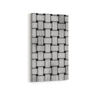 10025DD Abstract 3 Boyut Görsel Dikey Dar Kanvas Tablo
