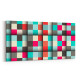 10029YD Abstract 3 Boyut Görsel Yatay Dar Kanvas Tablo
