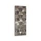 10032DI Abstract 3 Boyut Görsel Dikey İnce Kanvas Tablo