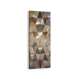 10035DI Abstract 3 Boyut Görsel Dikey İnce Kanvas Tablo