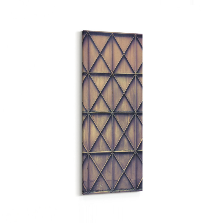 10036DI Abstract 3 Boyut Görsel Dikey İnce Kanvas Tablo
