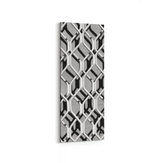 10038DI Abstract 3 Boyut Görsel Dikey İnce Kanvas Tablo