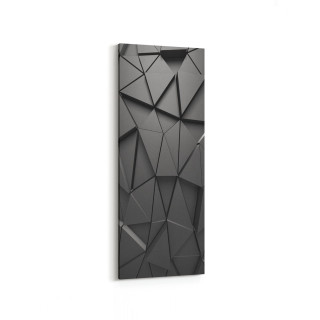 10041DI Abstract 3 Boyut Görsel Dikey İnce Kanvas Tablo