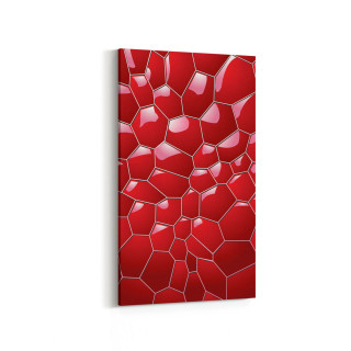 10042DD Abstract 3 Boyut Görsel Dikey Dar Kanvas Tablo