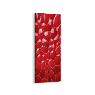10042DI Abstract 3 Boyut Görsel Dikey İnce Kanvas Tablo