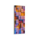 10044DI Abstract 3 Boyut Görsel Dikey İnce Kanvas Tablo