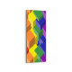 10046DI Abstract 3 Boyut Görsel Dikey İnce Kanvas Tablo