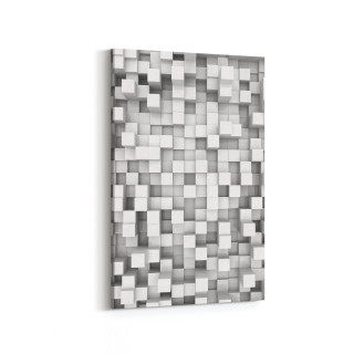 10052D Abstract 3 Boyut Görsel Dikey Kanvas Tablo