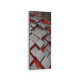 10053DI Abstract 3 Boyut Görsel Dikey İnce Kanvas Tablo