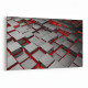 10053Y Abstract 3 Boyut Görsel Yatay Kanvas Tablo