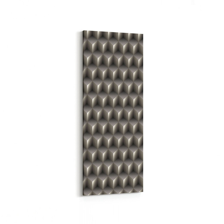 10055DI Abstract 3 Boyut Görsel Dikey İnce Kanvas Tablo