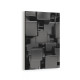 10058D Abstract 3 Boyut Görsel Dikey Kanvas Tablo