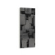 10058DI Abstract 3 Boyut Görsel Dikey İnce Kanvas Tablo