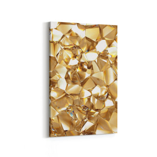 10089D Abstract Görsel Dikey Kanvas Tablo
