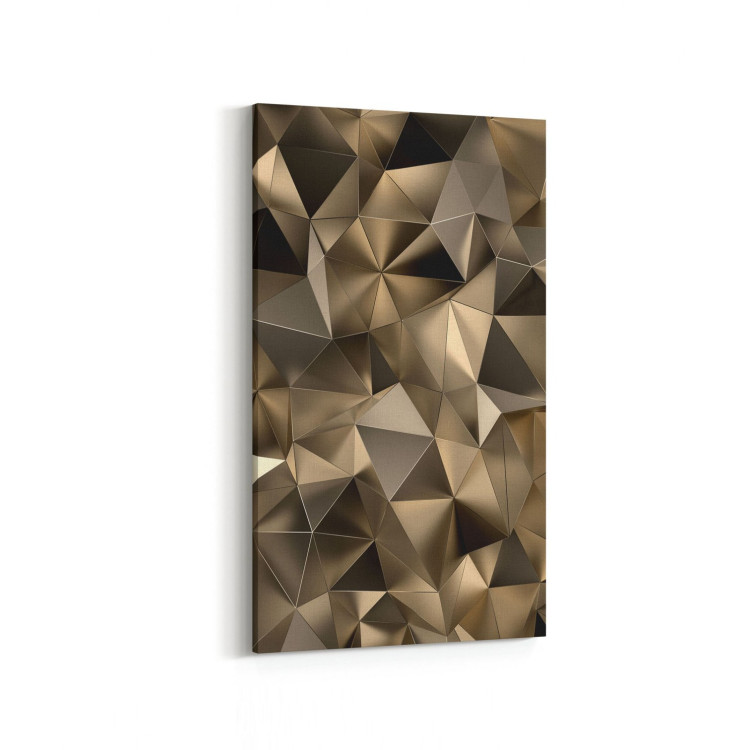 10099DD Abstract Görsel Dikey Dar Kanvas Tablo