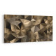 10099YD Abstract Görsel Yatay Dar Kanvas Tablo