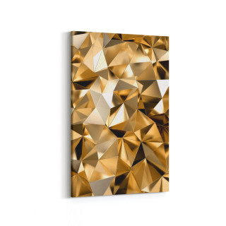 10103D Abstract Görsel Dikey Kanvas Tablo