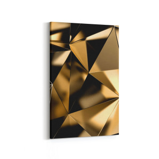 10104D Abstract Görsel Dikey Kanvas Tablo