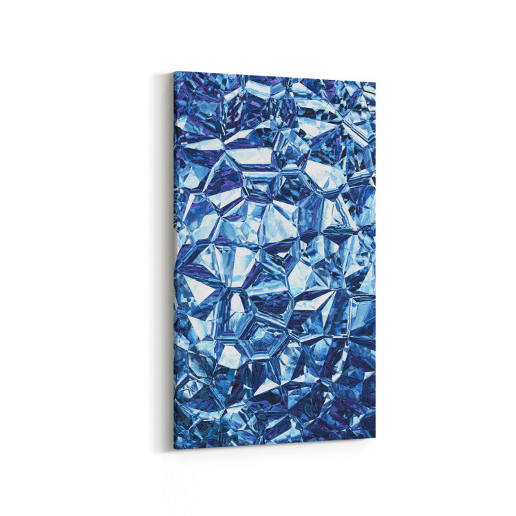 10123DD Abstract Görsel Dikey Dar Kanvas Tablo