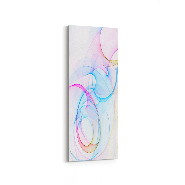 10131DI Abstract Görsel Dikey İnce Kanvas Tablo