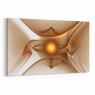 10150Y Abstract Görsel Yatay Kanvas Tablo