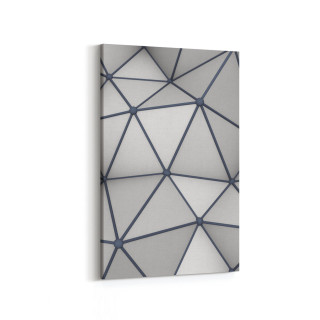 10163D Abstract Görsel Dikey Kanvas Tablo