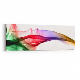 10170YI Abstract Görsel Yatay İnce Kanvas Tablo