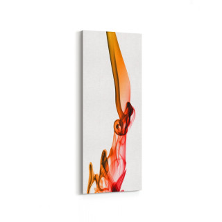 10172DI Abstract Görsel Dikey İnce Kanvas Tablo