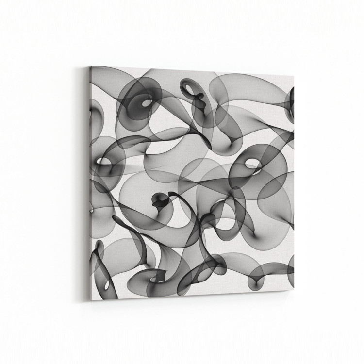 10175K Abstract Görsel Kare Kanvas Tablo
