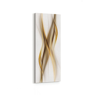 10185DI Abstract Görsel Dikey İnce Kanvas Tablo
