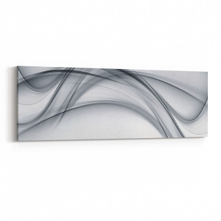 10186YI Abstract Görsel Yatay İnce Kanvas Tablo