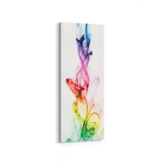 10195DI Abstract Görsel Dikey İnce Kanvas Tablo