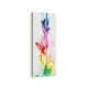 10195DI Abstract Görsel Dikey İnce Kanvas Tablo