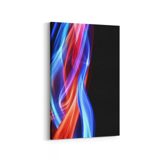 10197D Abstract Görsel Dikey Kanvas Tablo