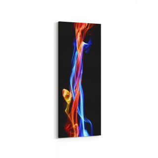 10197DI Abstract Görsel Dikey İnce Kanvas Tablo
