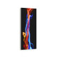 10197DI Abstract Görsel Dikey İnce Kanvas Tablo