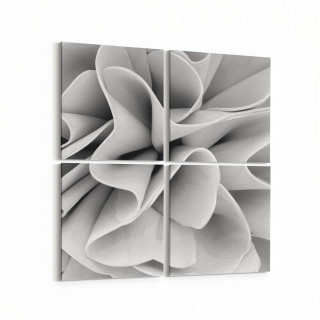 10199K4 Abstract Görsel Kare 4'lü Kanvas Tablo