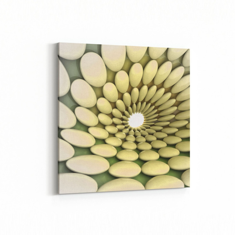 10220K Abstract Girdap Görsel Kare Kanvas Tablo