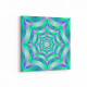 10225K Abstract Girdap Görsel Kare Kanvas Tablo