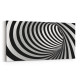10226YD Abstract Girdap Görsel Yatay Dar Kanvas Tablo