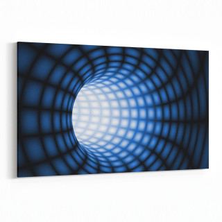 10228Y Abstract Girdap Görsel Yatay Kanvas Tablo
