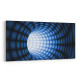 10228YD Abstract Girdap Görsel Yatay Dar Kanvas Tablo