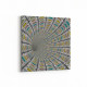 10229K Abstract Girdap Görsel Kare Kanvas Tablo